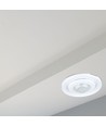 PIR Loftsensor (maks: 400W LED) - Bevægeligt hoved