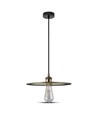 Rose guld metal pendel - Ø30cm, E27 fatning, ekskl. lyskilde, moderne design