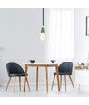 E27 fatning i grøn porcelæn - Max 60W, Ø4,7 x 6,4 cm, IP20 indendørs