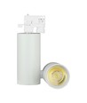 30W 1-fase skinnespot, RA95 - 24 grader, hvid, 6400K, 5 års garanti