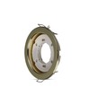 GX53 indbygningsspot - Rund, guld, hul: Ø9cm, mål: Ø10,5cm, IP20 indendørs