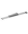 36W designer dobbelt pendel / loftlampe - Krom, 4000K, 2700lm, IP20, 120° lysspredning