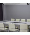 36W designer dobbelt pendel / loftlampe - Krom, 4000K, 2700lm, IP20, 120° lysspredning