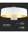 7W LED Pendel Lampe - Akryl, Hvid Lampeskærm, 4000K