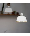 7W hvid LED pendellampe - Ø25cm, akryl, 3000K, inkl. lyskilde