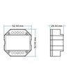 LEDlife rWave indbygningsdæmper - Tuya Smart/SmartLife, RF+Wifi, 200W LED dæmper, til indbygning