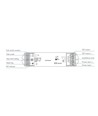 LEDlife rWave LED controller - Push-dim, 12V (180W), 24V (360W), aflastning i begge ender
