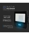 20W LED projektør med sensor - SMD, Samsung LED chip