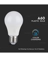 2 stk. E27 9W A60 LED pære - CCT 3-i-1, 806lm, 200 grader, blisterpakke