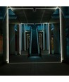 7W LED væglampe - IP65, sort, 770lm, varm hvid, inkl. lyskilde