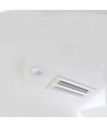 3W LED nødbelysning til indbygning - 5500K, >3 timers batteritid, IP20, hvid