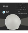 6W LED væglampe med op/ned lys - IP65, grå, 3000K, 11 x 5,4 cm, inkl. lyskilde