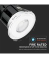 Smart brandsikker downlight 10W CCT (3i1) IP65, dæmpbar via app