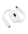 Håndsensor til LED strips, 12V - Max 24W, hvid, 2.1mm DC stik, tænd/sluk sensor til sengelampe