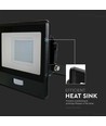 30W LED sensor projektør - Samsung LED chip, arbejdslampe