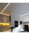 10m 15-18W/m Samsung LED strip, 240 LED/m - 24V, IP20, 4000K, 1600lm/m