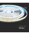 15W/m LED Strip Light - Samsung Chip, 6400K, IP20, 10m/Rulle