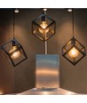 E27 6W LED filament pære - G125, 806lm, 6400K, klart glas, 300°