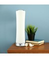 18W LED designer bordlampe - Touch dæmpbar, 1200lm, 3000K, krom finish