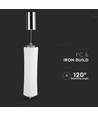 18W Designer pendel, dæmpbar - 1200lm, varm hvid, hvid, 3000K