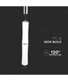 32W LED Designer Double Long pendel, dæmpbar - 3000K, hvid, 2100lm, Triac dæmpbar