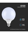 G120 LED Pære 18W E27 - Plast, Samsung Chip, 6400K.