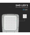 200W LED Gadelampe - Type III-M linse, Samsung chip, 4000K, 130lm/W