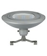 100W LED vejarmatur til wireophæng - 130lm/W, Samsung LED chip, IP65, 4000K, grå, IK08