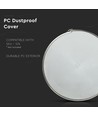 PC Cover til Highbay og projektør - 120°, støvtæt, passer til 150W/200W modeller
