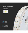 360 Leder LED Stripelys 30W/m - 6400K, IP20, 5m/rulle