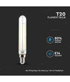 4W LED T20 - klart glas 6000K E14