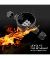 Vandtæt 2-vejs samleboks - IP66, sort, 24A, UV-resistent, 450V, til projektører