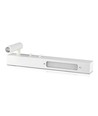 3W+3W LED hotel sengelampe - Hvid, 3000K, aluminium, væglampe