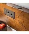 1,5m sort MFi Lightning kabel - 2A, Apple certificeret, holdbart design