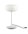 25W LED Bordlampe - Designer, Touch Dæmpbar, 3000K, Hvid