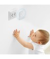 Vægmonteret mikrobølgesensor - Hvid, til indbygning, Max 300W