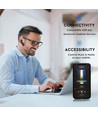 Bluetooth headset, in-ear - Sort, 70mAh, 4-6 timers spilletid, støjreducerende mikrofon