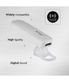 Bluetooth headset-70mAh batteri-hvid