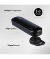 Bluetooth headset, sort - 170mAh, 10-12 timers spilletid, in-ear design, IP20