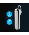 Bluetooth headset - 170mAh batteri, hvid