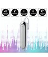 Bluetooth headset - 170mAh batteri, hvid