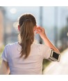 Bluetooth earbuds med mikrofon - Sort, 10m rækkevidde, op til 3 timers spilletid