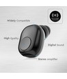 Bluetooth earbuds med mikrofon - Sort, 10m rækkevidde, op til 3 timers spilletid