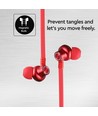 Bluetooth sport headset, rød - 500mAh batteri, 7-8 timers spilletid, 10m rækkevidde