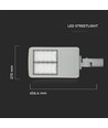 100W LED Gadebelysning - Inventronics-dæmpbar, Samsung chip, 5700K, 140lm/W