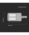 200W LED gadelampe, 140lm/W - Samsung chip, Inventronics driver, dæmpbar, IP65