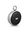 Bærbar Bluetooth højttaler med krog - TWS, 800mAh batteri, indbygget mikrofon, grå