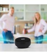 Transportabel Bluetooth højttaler, 2x3W - Sort, TWS, indbygget mikrofon, AUX, TF kort, RGB lys