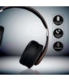 Trådløse Bluetooth hovedtelefoner med justerbar bøjle - Op til 12 timers spilletid, 10m rækkevidde, brun