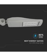 100W LED gadelampe - 140lm/W, 14.000lm, Samsung LED chip, grå, udendørs